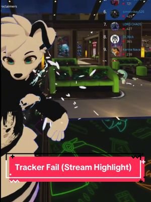 My chest tracker couldn’t catch these paws either 🥲 #fyp #vrchat #funny #fbt #streamer 