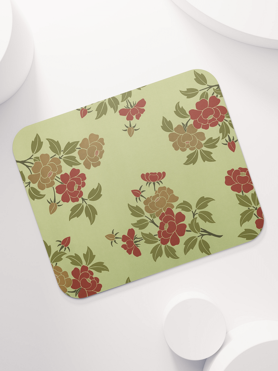 Japanese Leaves & Flowers. Mouse Pad product image (7)