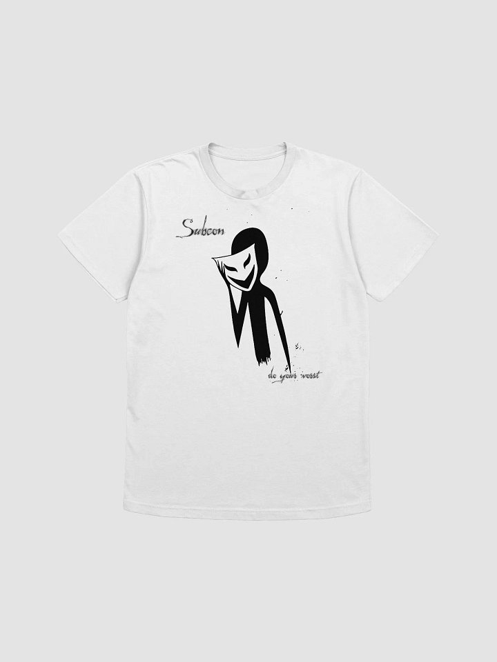 Do Your Worst Tee - White product image (1)