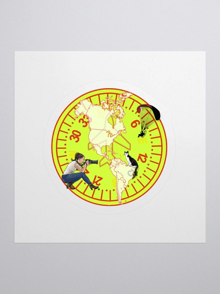 Autocollant Logo "Voyage et Nouvelle vie" product image (2)