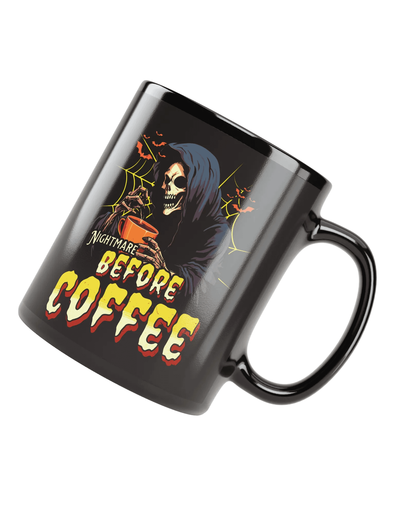 Skeleton Drinking Coffee Mug – 