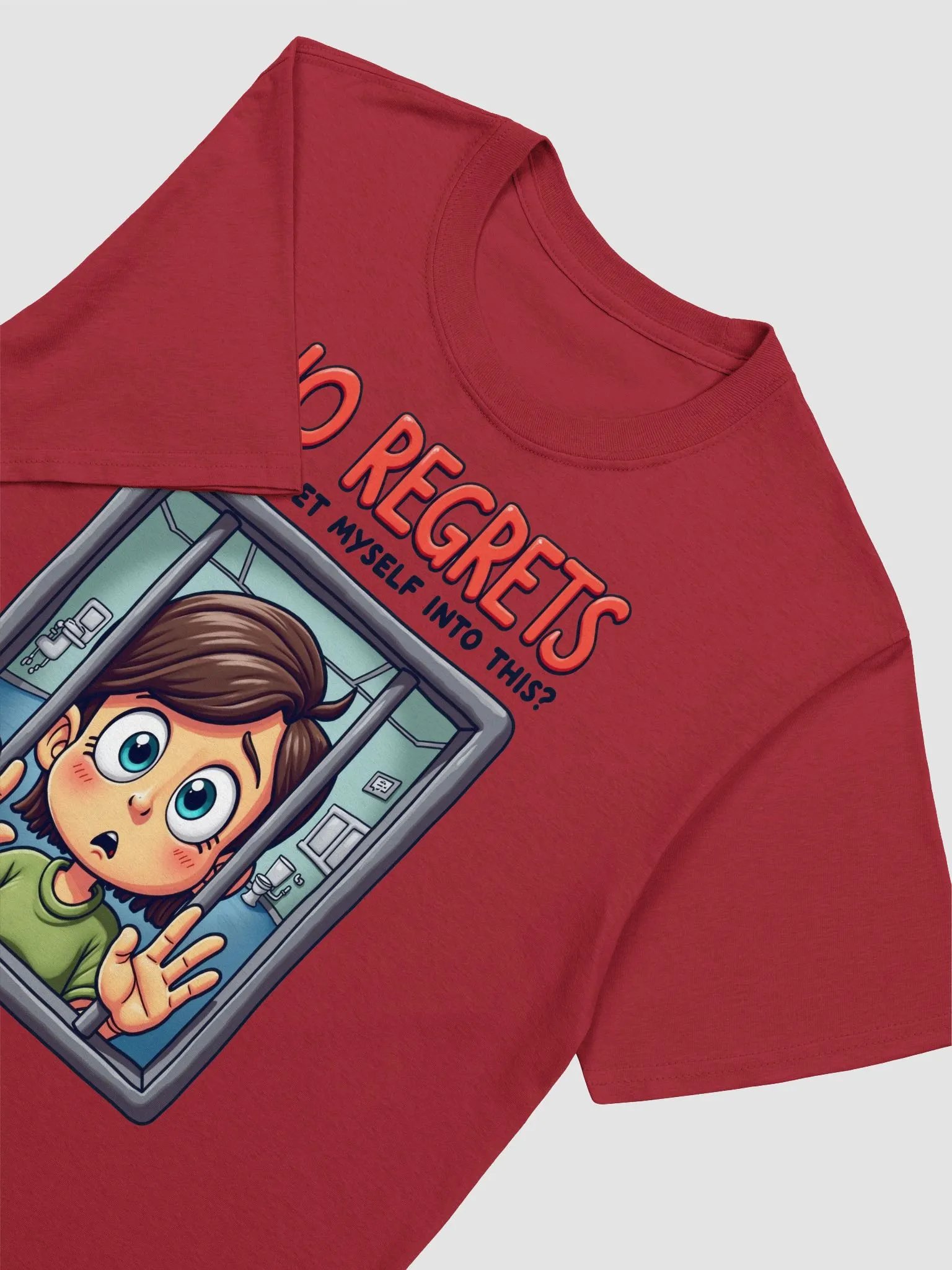 No Regrets Behind Bars T-Shirt product image (14)