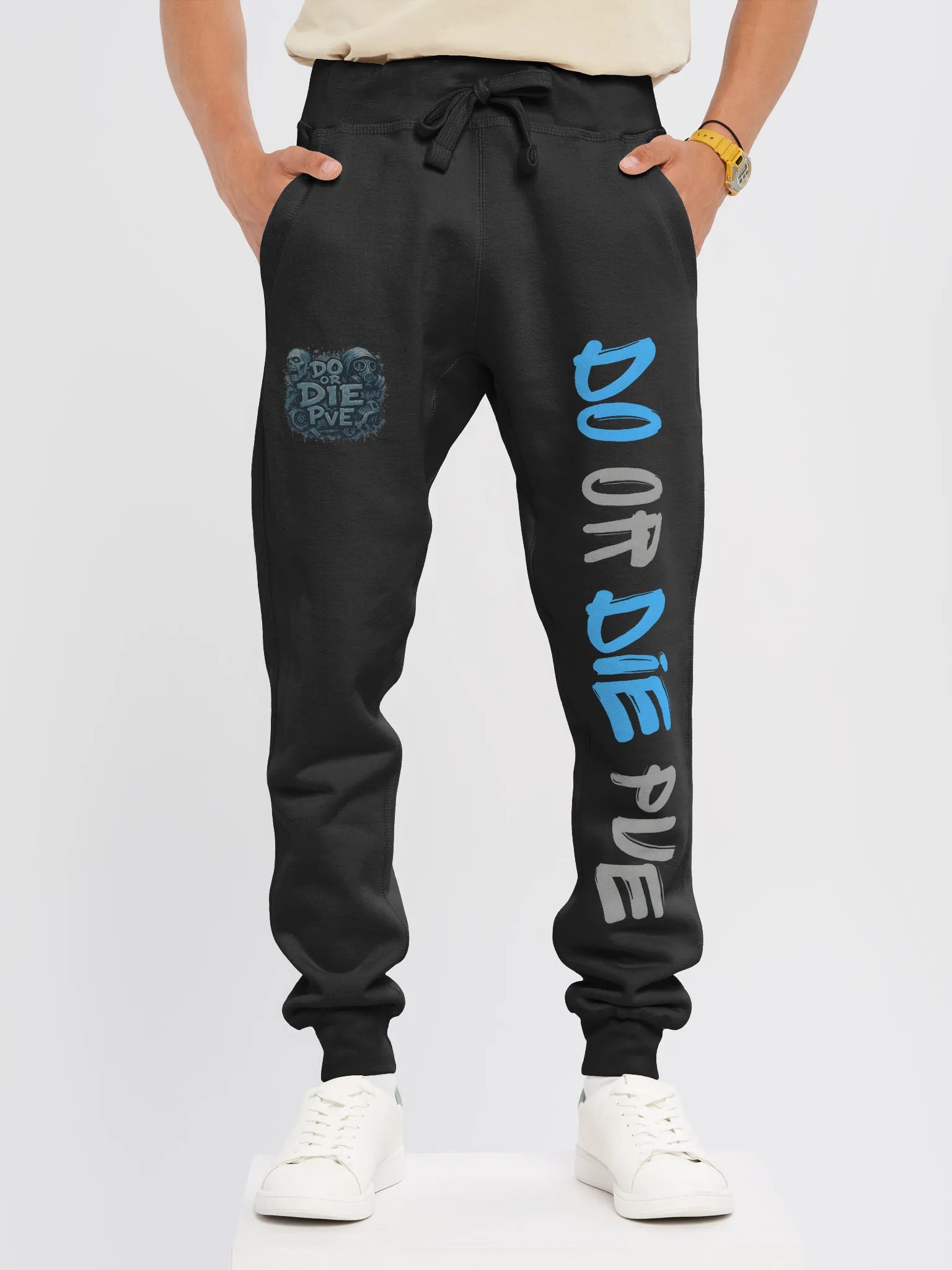 Stylized 'DO OR DIE' Joggers product image (13)