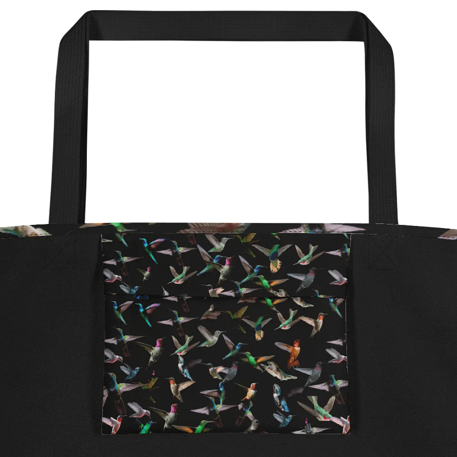 colorful hummingbirds tote for birders friends moms product image (2)
