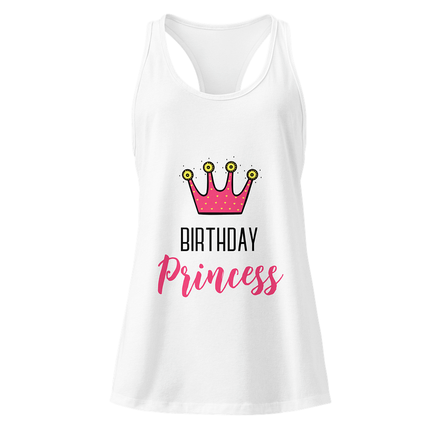 Royal Princess Crown Racerback Tank product image (13)