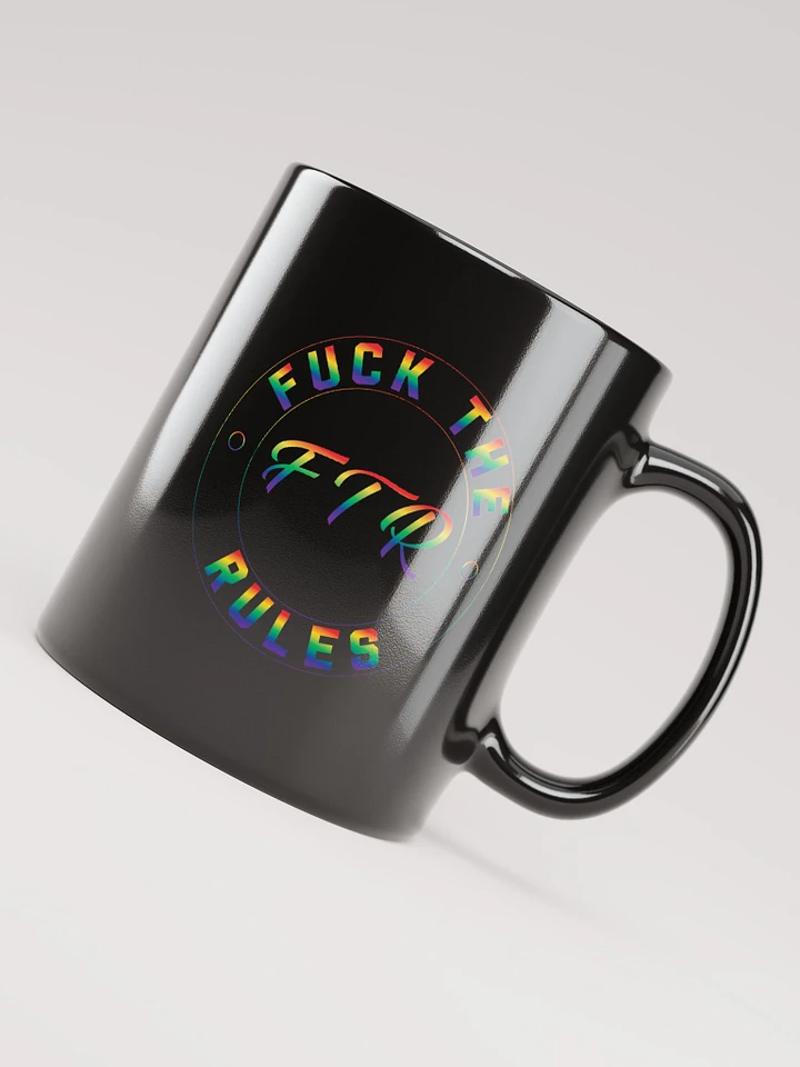 FTR Black Mug Rainbow product image (2)