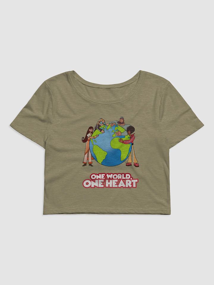 One World One Heart | Women's Crop Tee product image (13)
