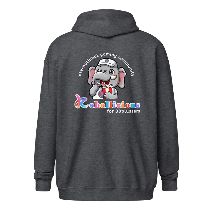 Rebellicious Popcorn Zip Hoodie product image (8)