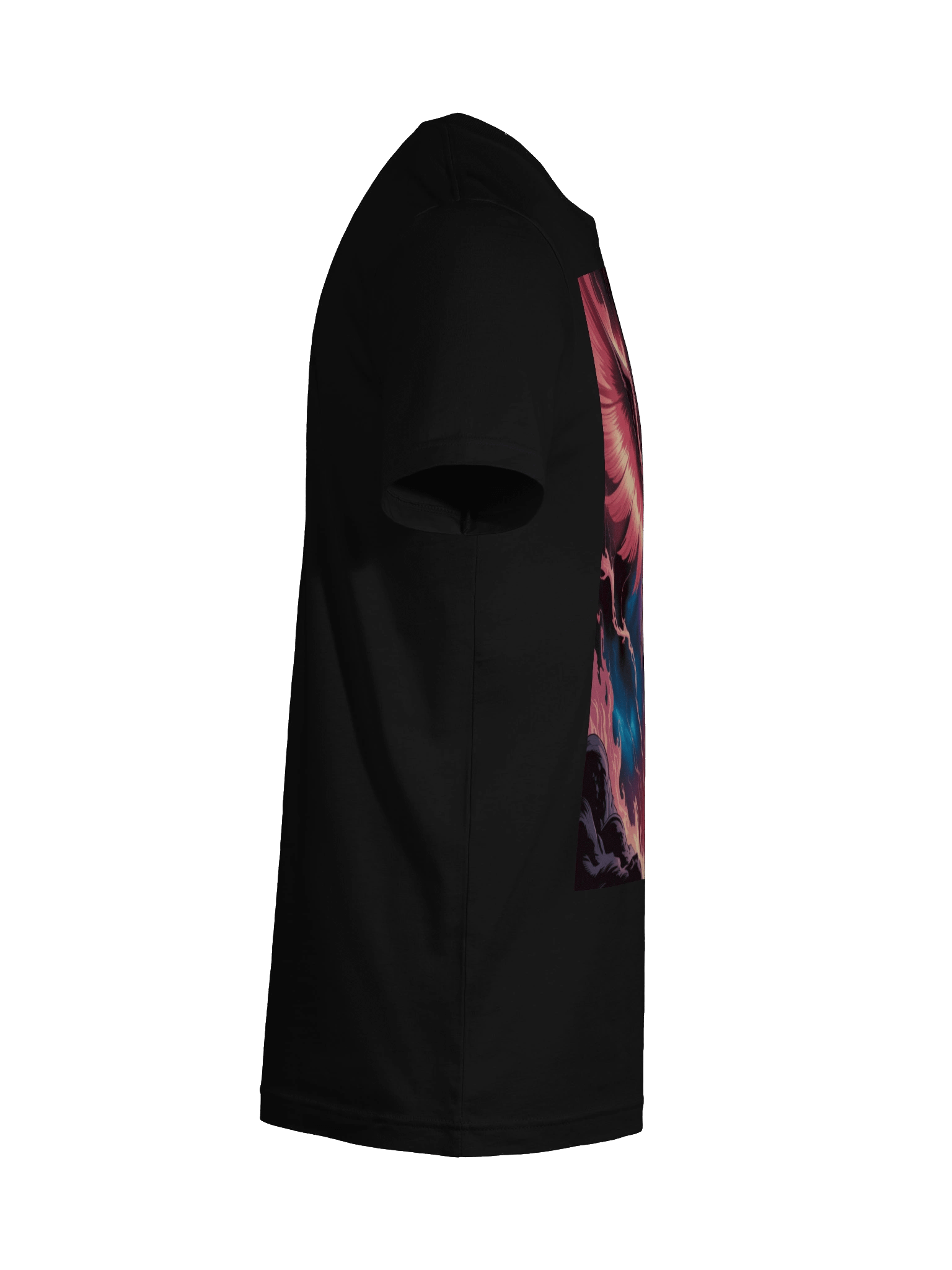 Dark Phoenix Flame Ascent Supersoft T-Shirt – Cosmic Inferno Veil product image (12)