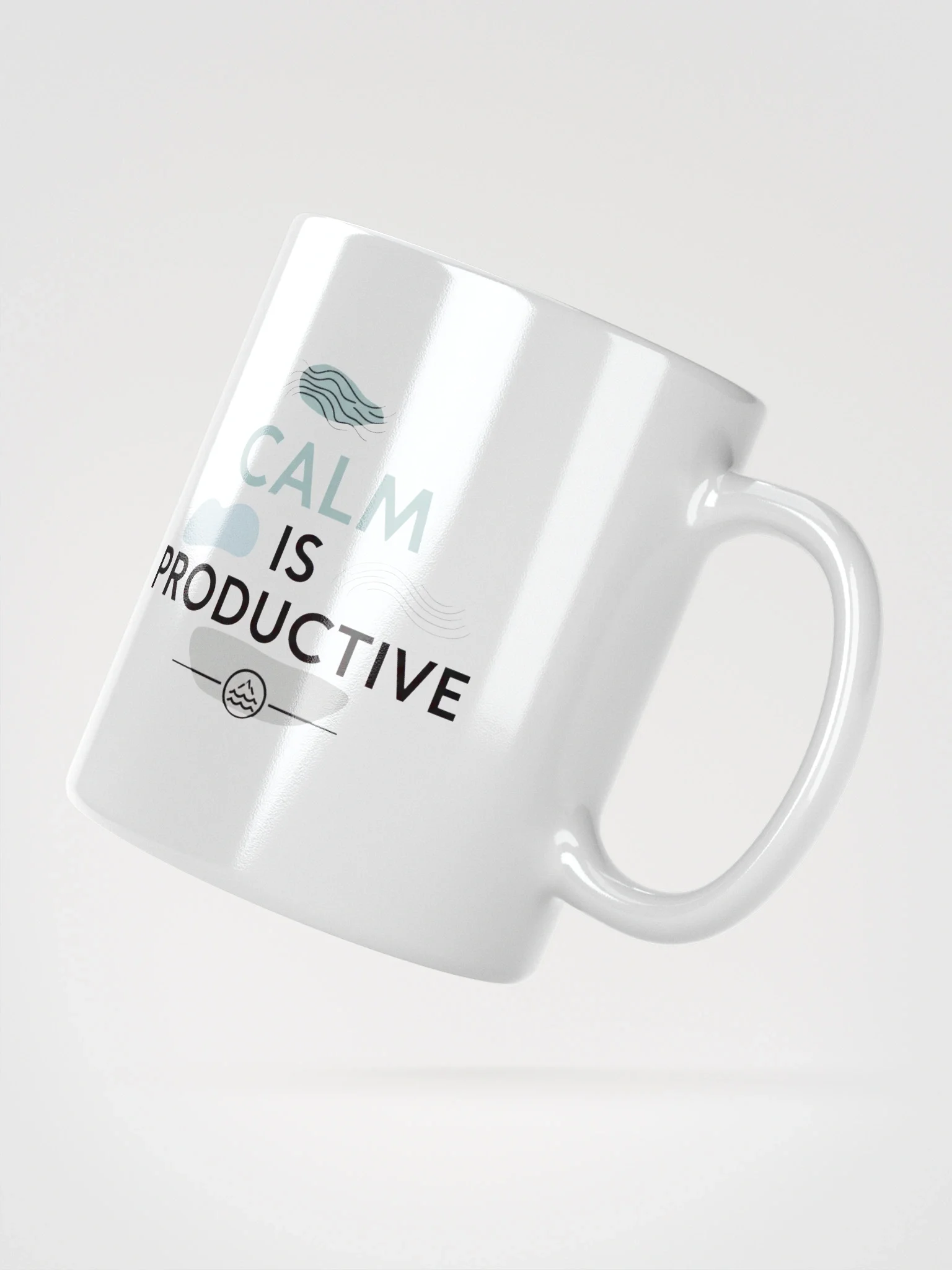 Calm Is Productive Mug – Motivational Coffee Cup for Stress Relief & Focus | Perfect Gift for Work & Home product image (3)