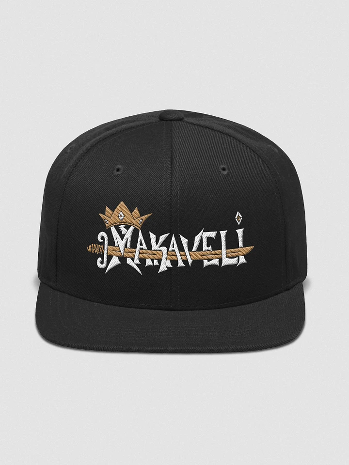 Makaveli snapback hat [gold] product image (1)