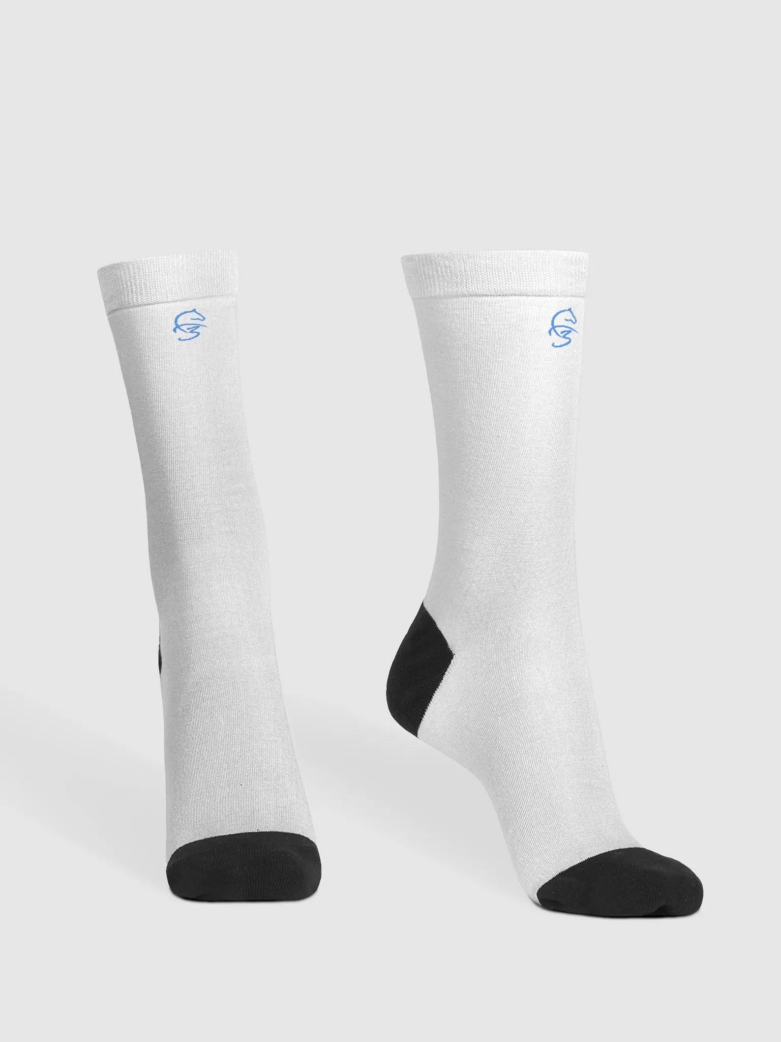 F3 Horse Logo Unisex Sustainable Crew Socks product image (1)