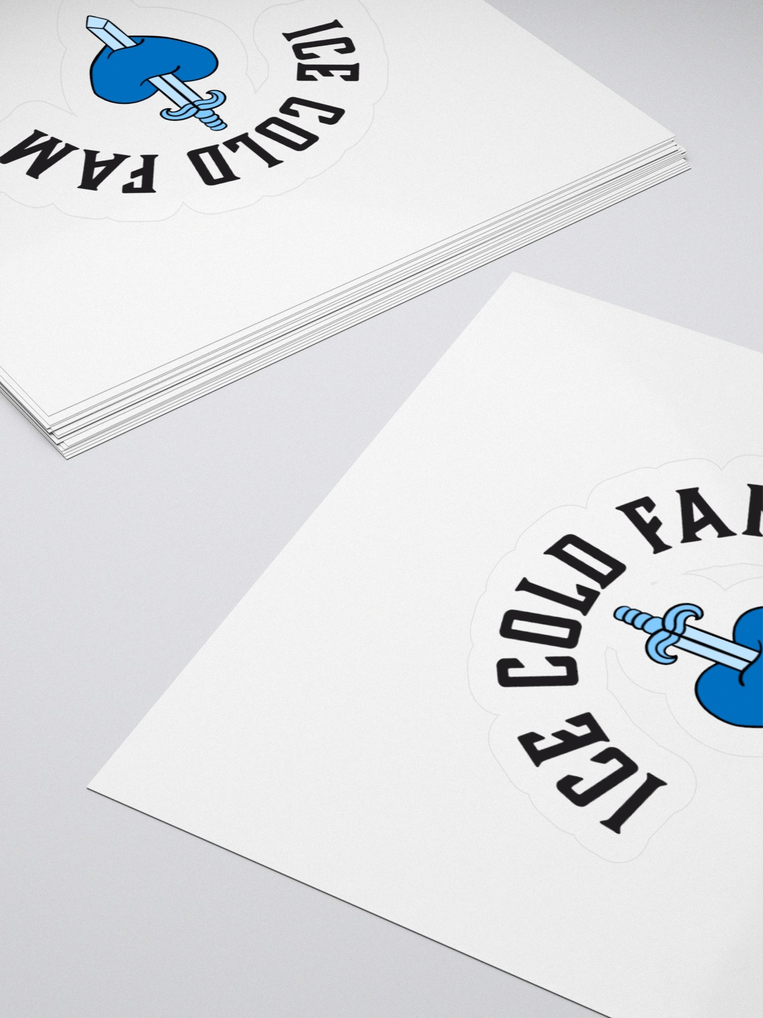 "Cold Heart" Sticker product image (4)
