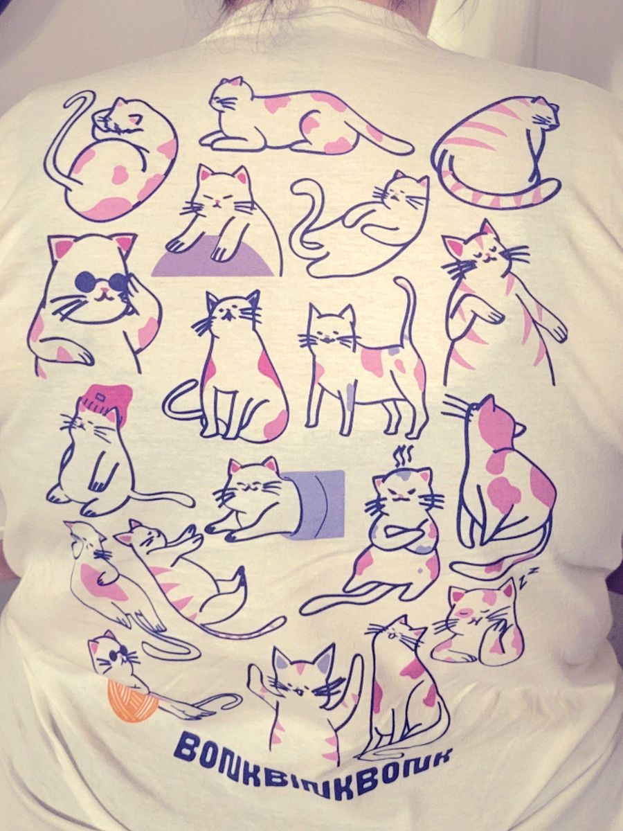 Mira's Friends Lavender Print Tee product image (6)