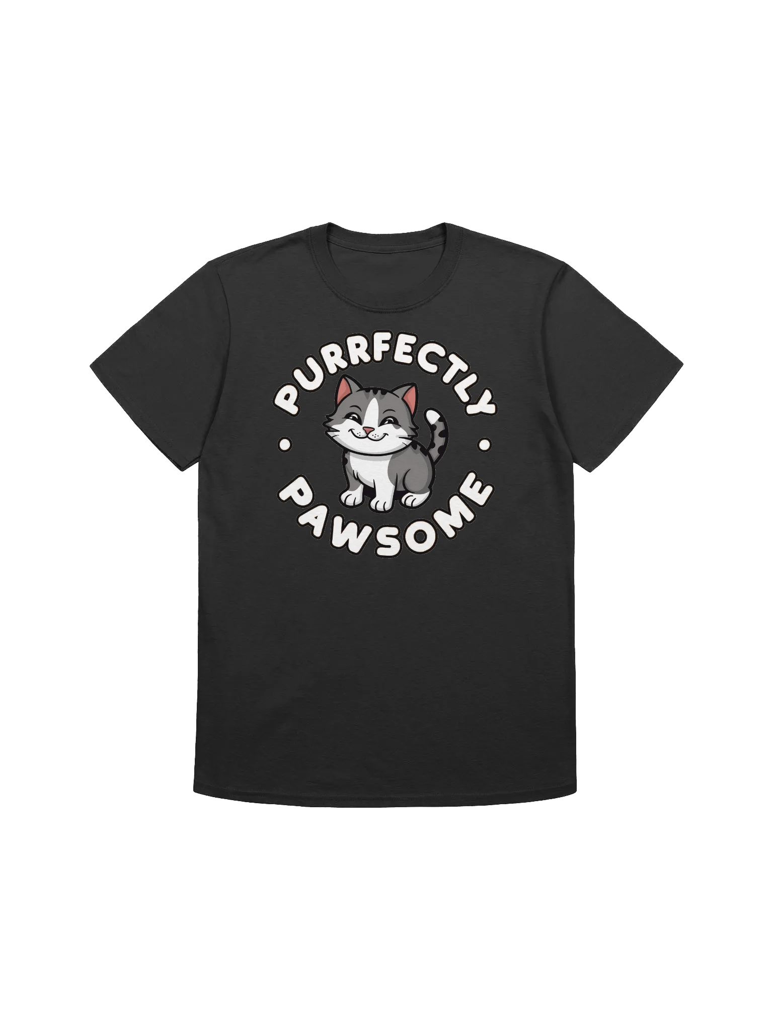 Cat Lover - Purrfectly Pawsome - The Ultimate Kitten Charm T-Shirt product image (6)