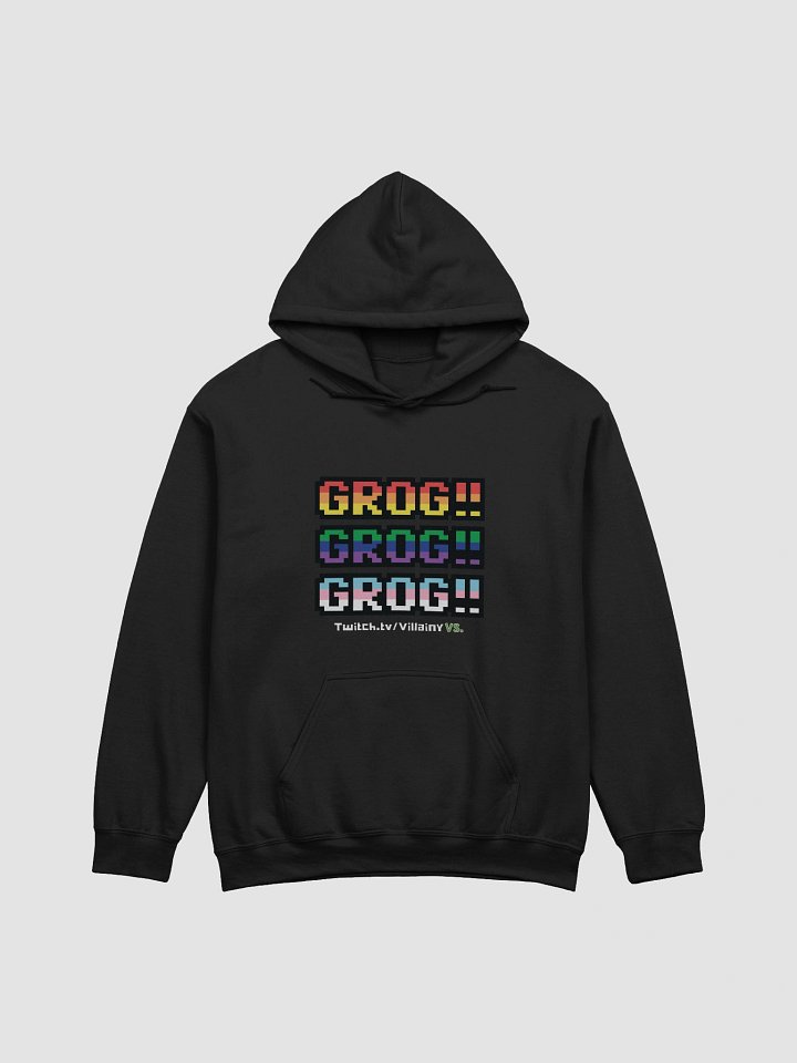 Villainy VS Grog Grog Grog!! Hoodie (Pride Colours) product image (5)