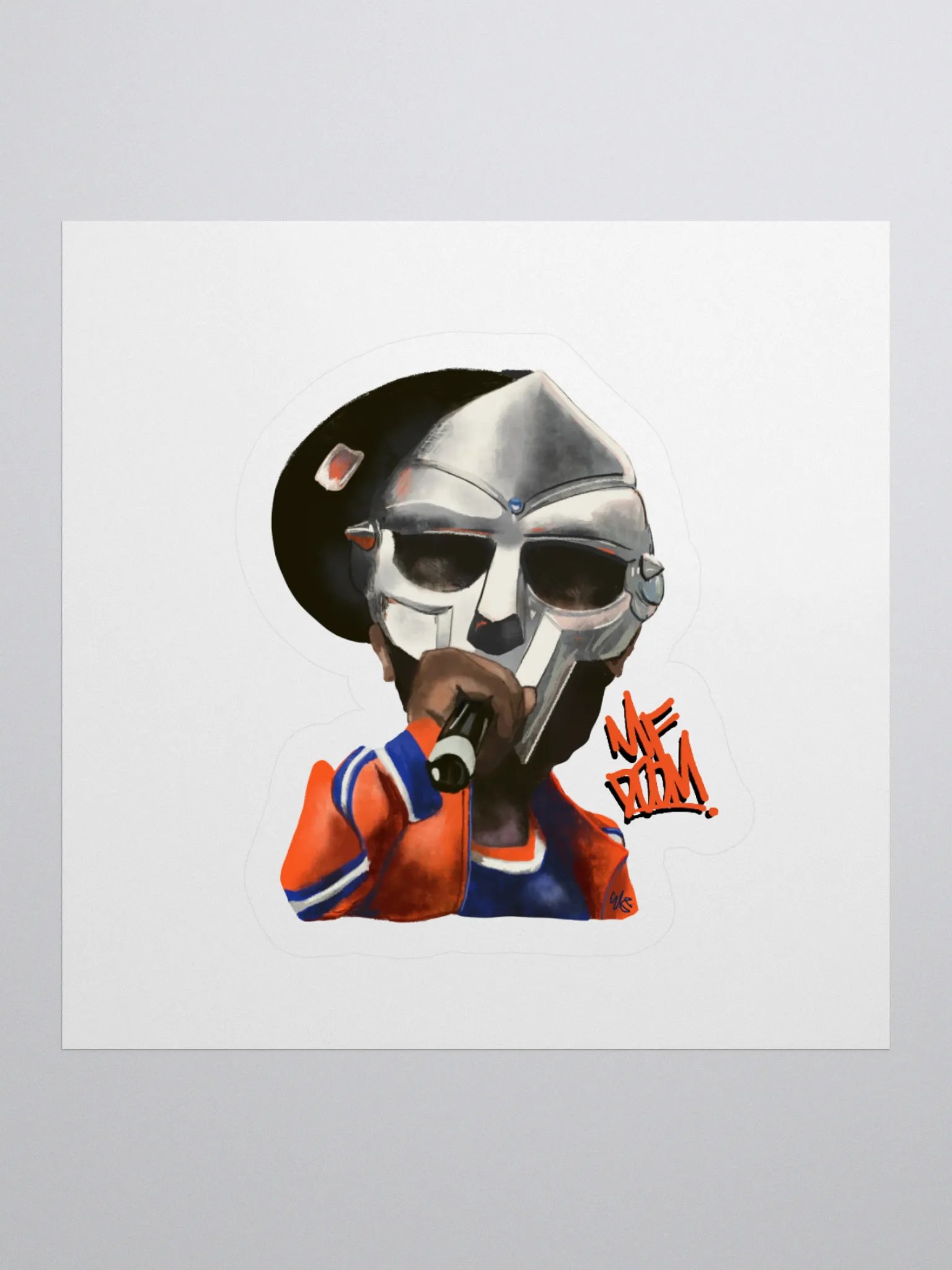 MF Doom Sticker product image (1)