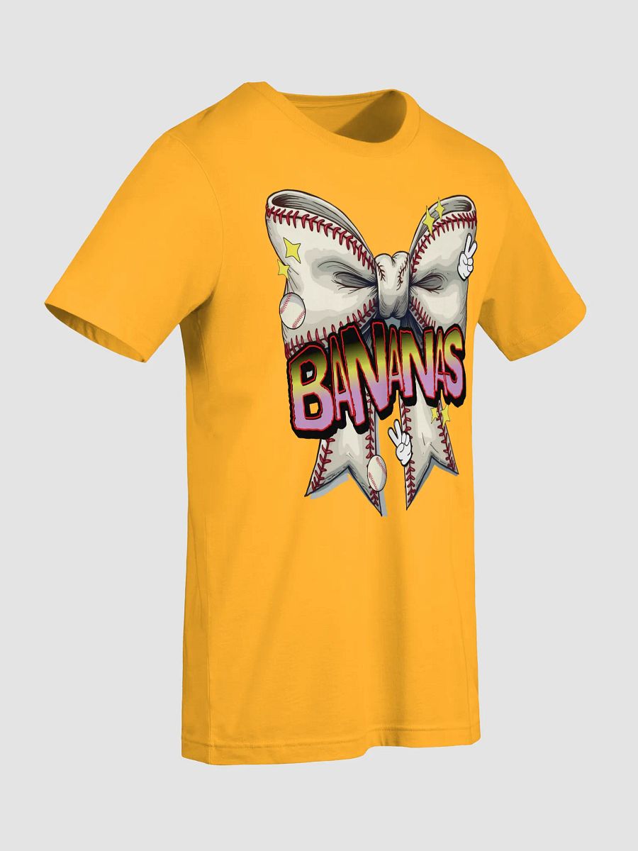 Bananas Bow Baseball T-Shirt product image (32)