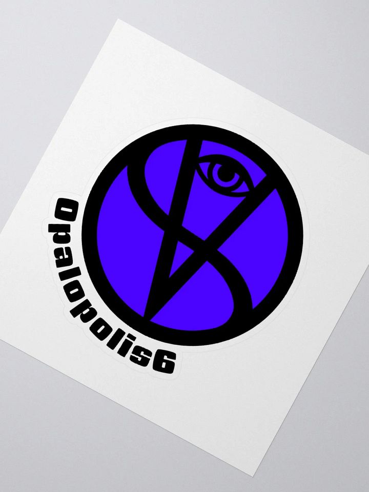 O.P. Logo w/ Name | Kiss-Cut Sticker product image (5)