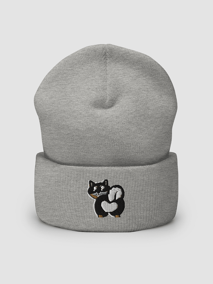 Shiba Butt Cuffed Beanie product image (2)