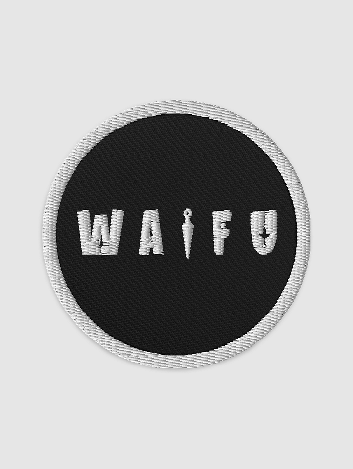 Waifu Embroidered patch product image (1)