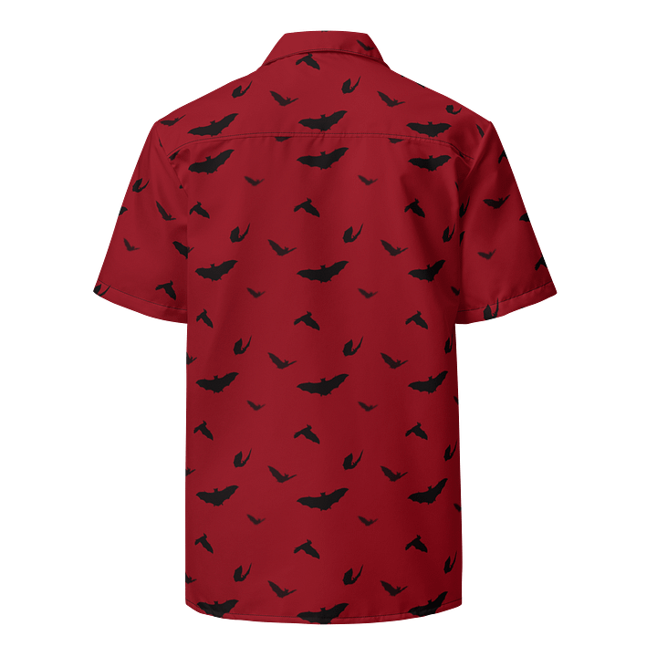 Crimson Bat Gothic Hawaiian Shirt product image (2)