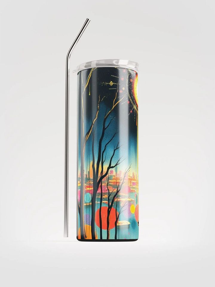Enchanted Cityscape Stainless Steel Tumbler product image (1)