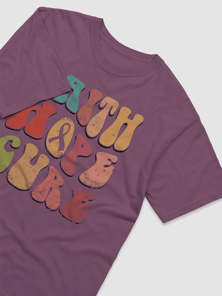 Faith, Hope, Cure, Comfort Colors Tee product image (1)