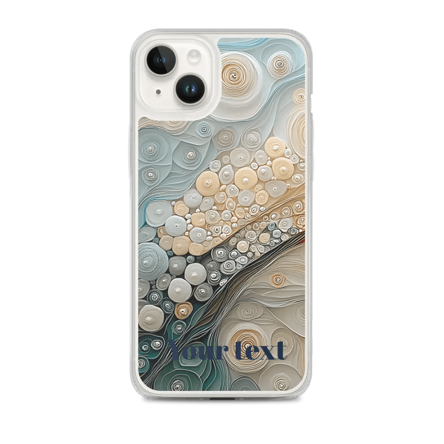 Spiral Serenity iPhone® Clear Case product image (1)