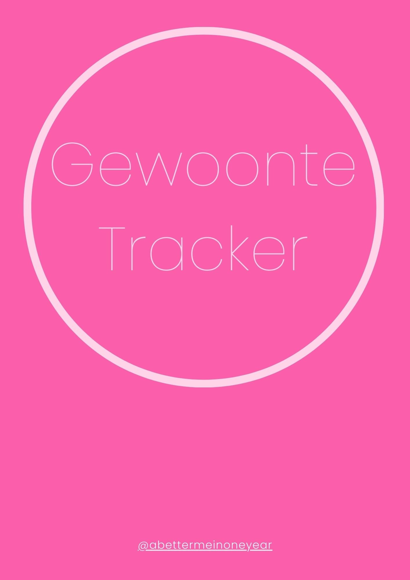 Gratis gewoontetracker product image (1)