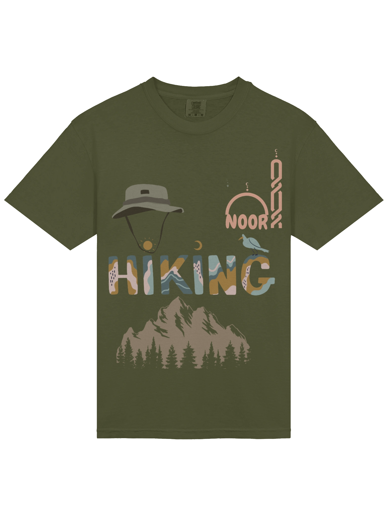 Noor Hiking Premium Comfort Tee product image (3)