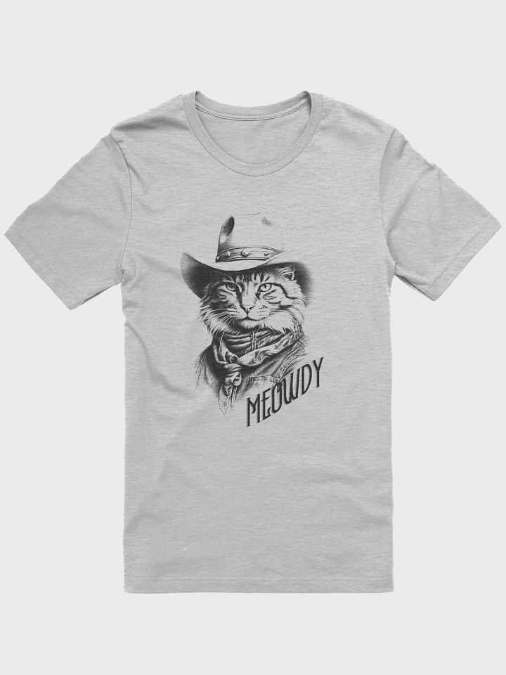 Wild West Cowboy Cat Meowdy T-Shirt product image (1)