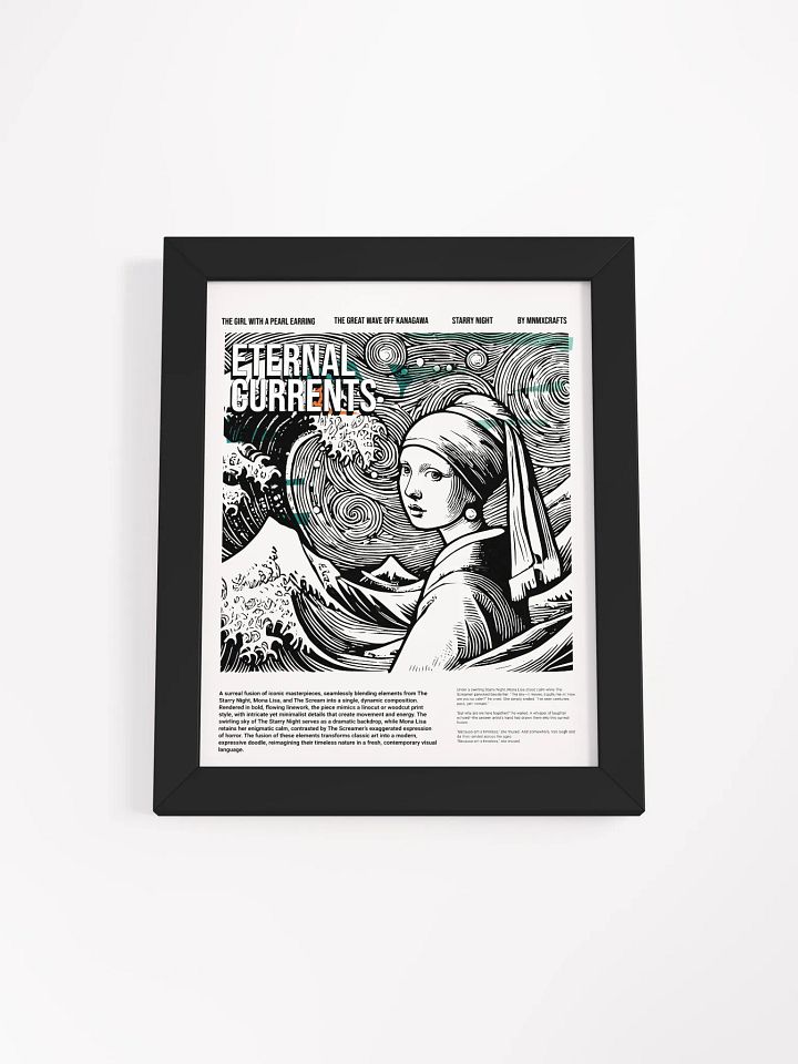 Ethereal Currents Matte Poster product image (1)