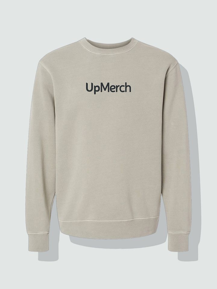 Independent Trading Co. Pigment-Dyed Crewneck product image (1)