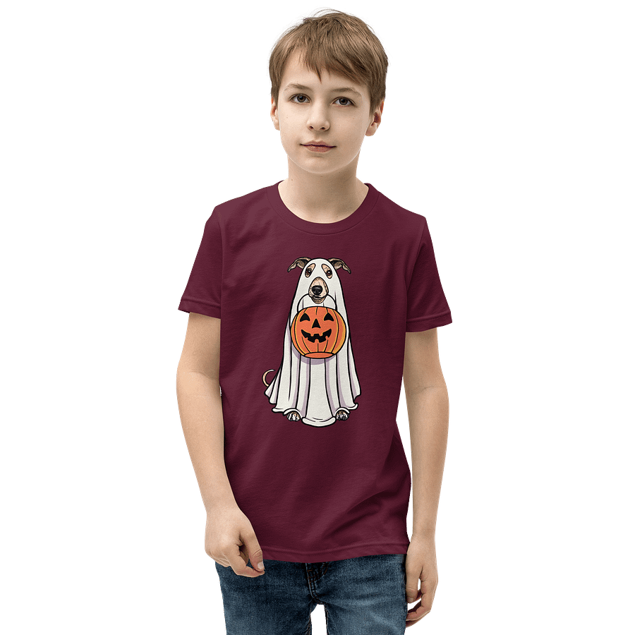 Halloween Whippet(Fawn) Youth T-Shirt product image (1)