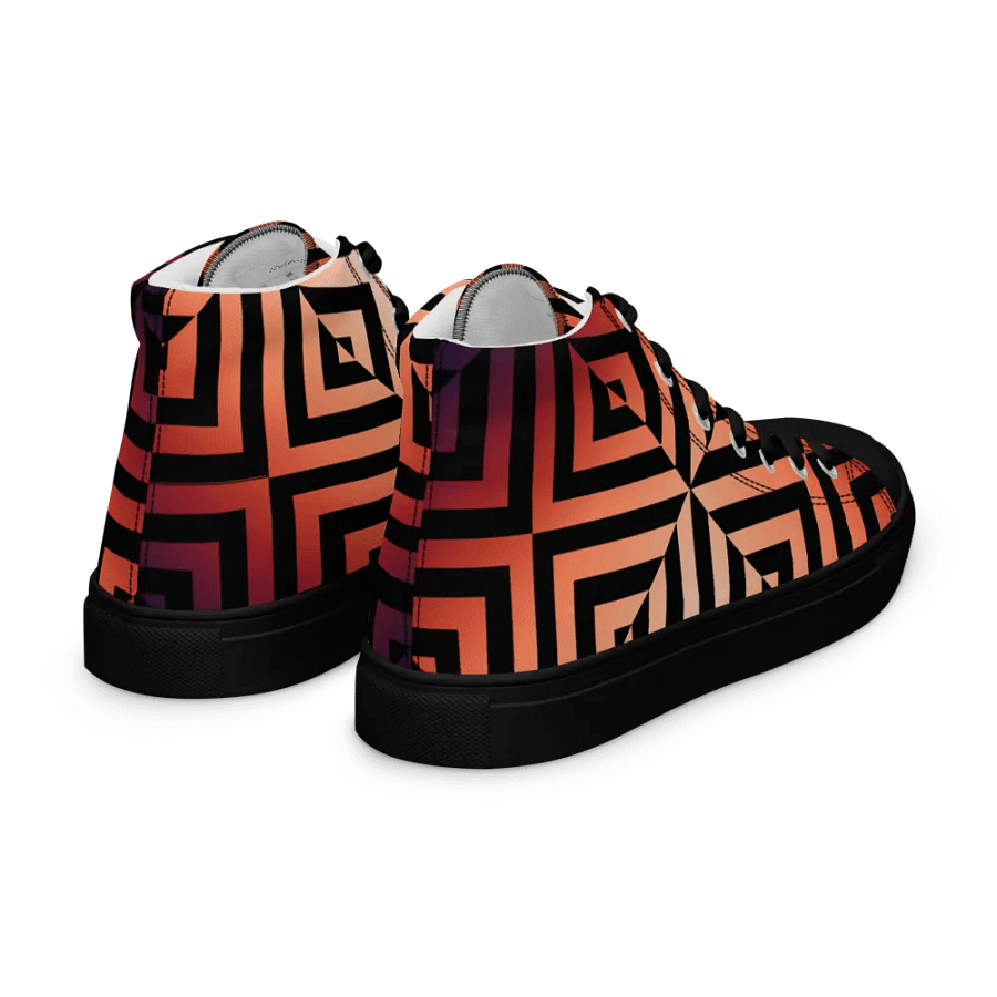 Golden Hour Illusion Women's High Tops product image (7)
