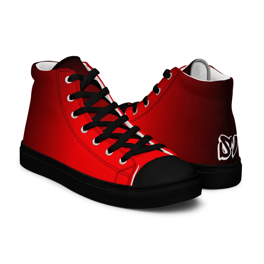 STRAIGHT VIBIN NEON COLOR FADE STYLE MEN'S CANVA SHOES product image (11)