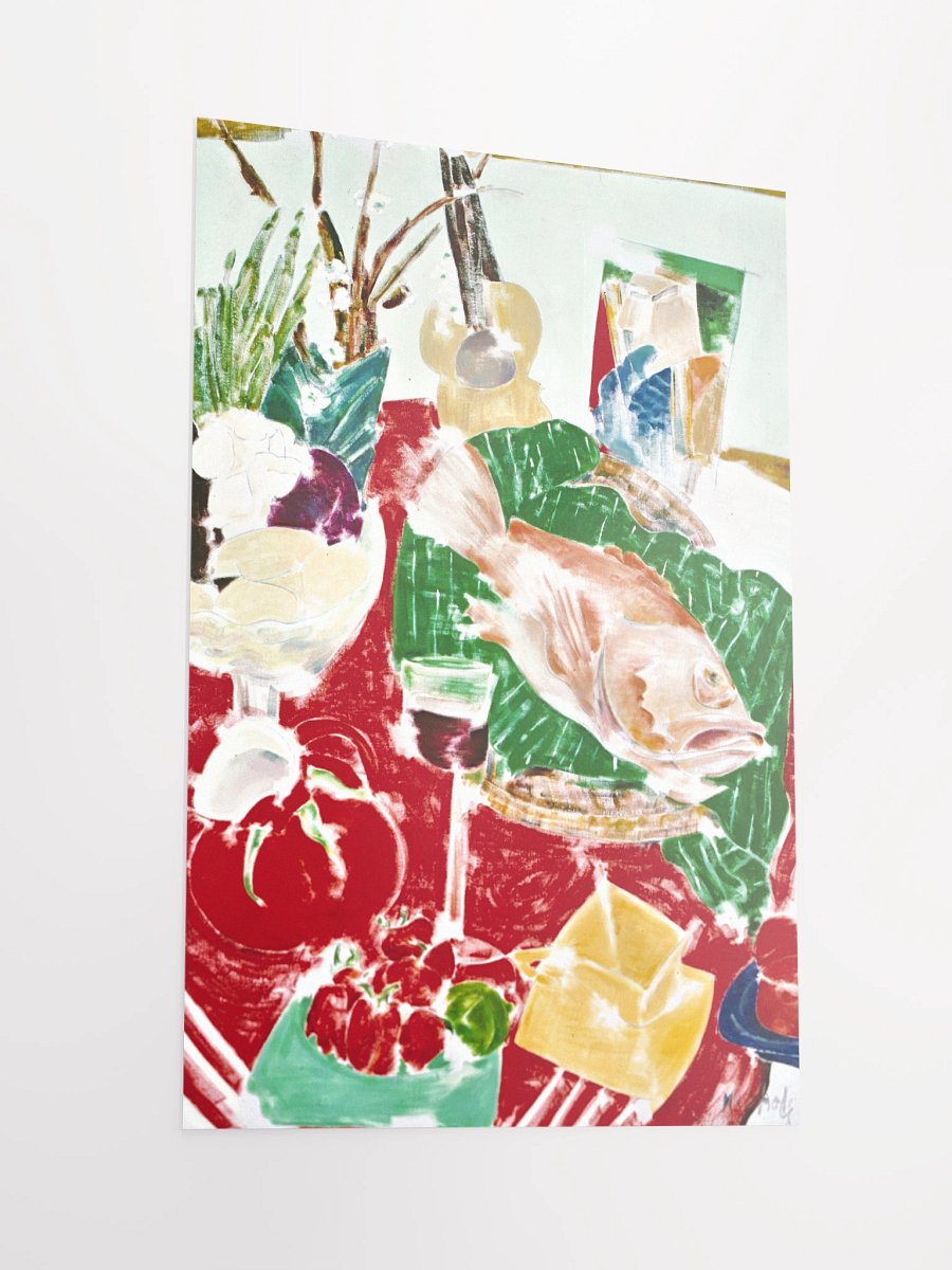 Still Life with Fish #2 (1985) print product image (3)