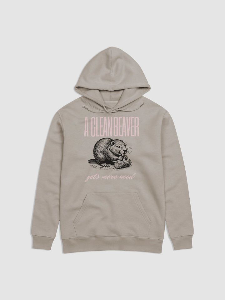 A Clean Beaver Hoodie product image (2)