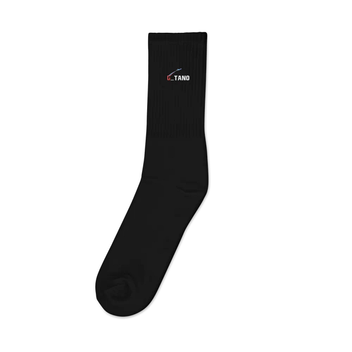 G_TANO SOCCO Embroidered Crew Socks product image (1)