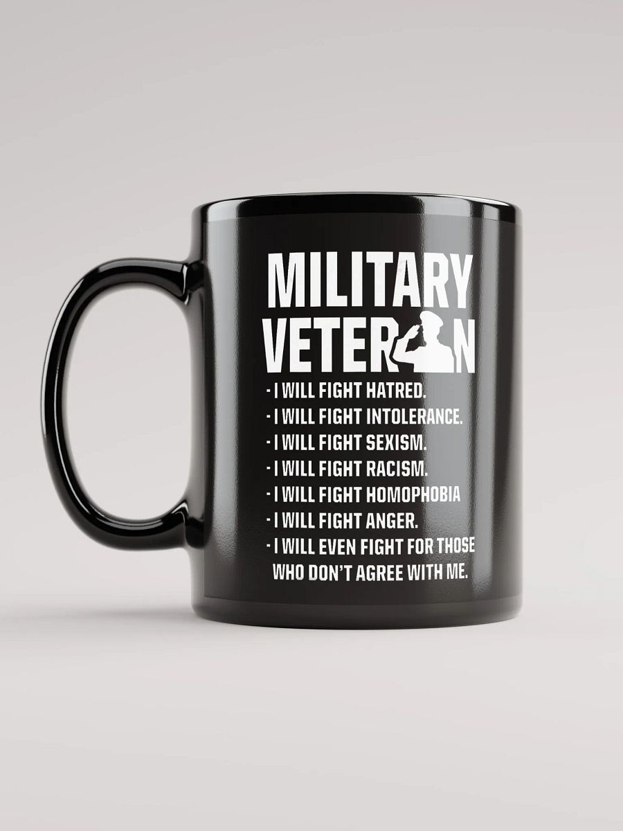 Military Veteran - Black Mug product image (2)