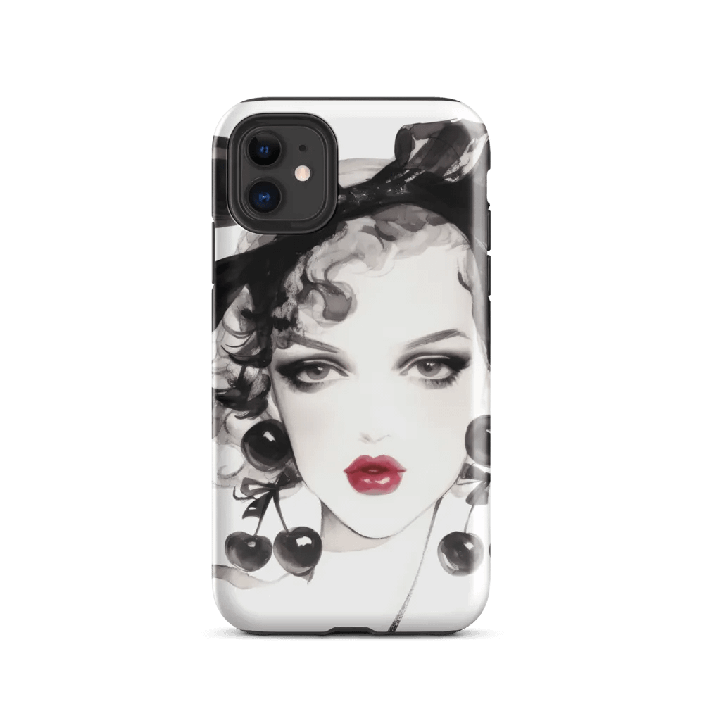 Cherry Glam iPhone® Tough Case product image (2)