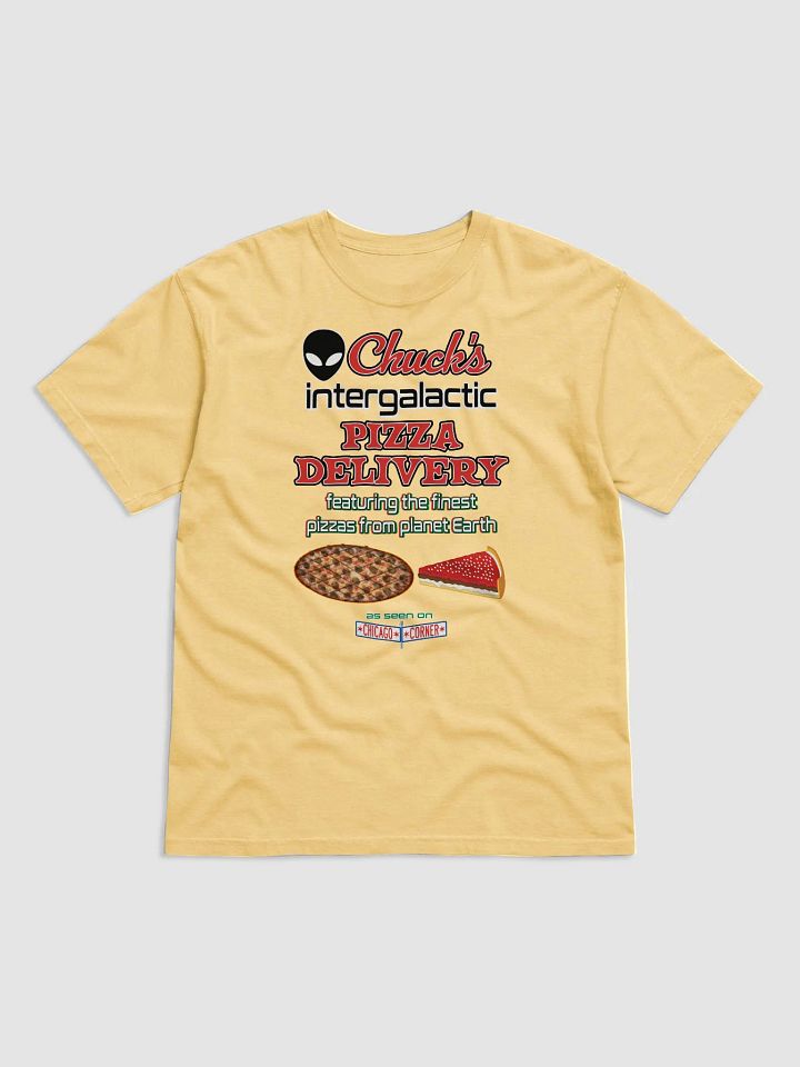 Chuck's Intergalactic Pizza Delivery - Finest Pizzas From Planet Earth , as seen on Chicago Corner TV! product image (1)