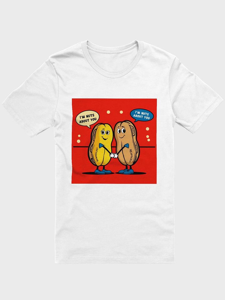 Funny Nut Lover Unisex Heavy Cotton Tee, Cute Walnut Design, Gift for Nut Enthusiasts, Comfy Tee, Nutty T-Shirt, Nut Humor Shirt product image (1)