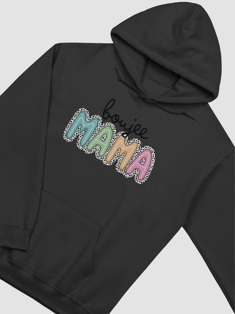 Boujee MAMA Colorful Lettered Hoodie product image (3)