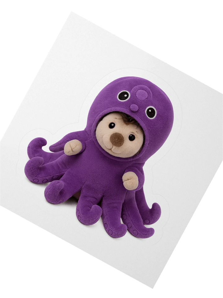 Sticker - Evan de Egel - Octopuspak product image (2)