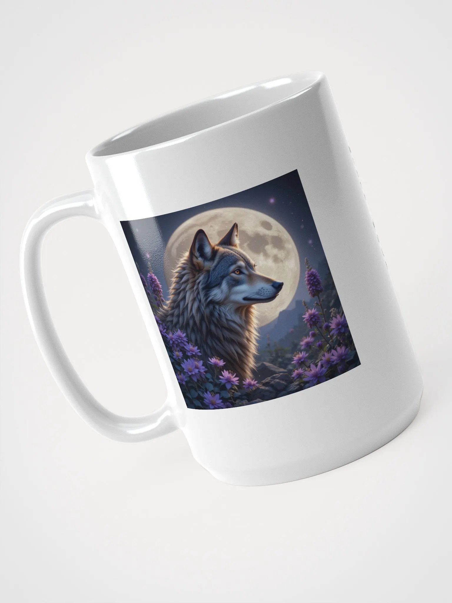 Mystical Wolf Mug product image (3)