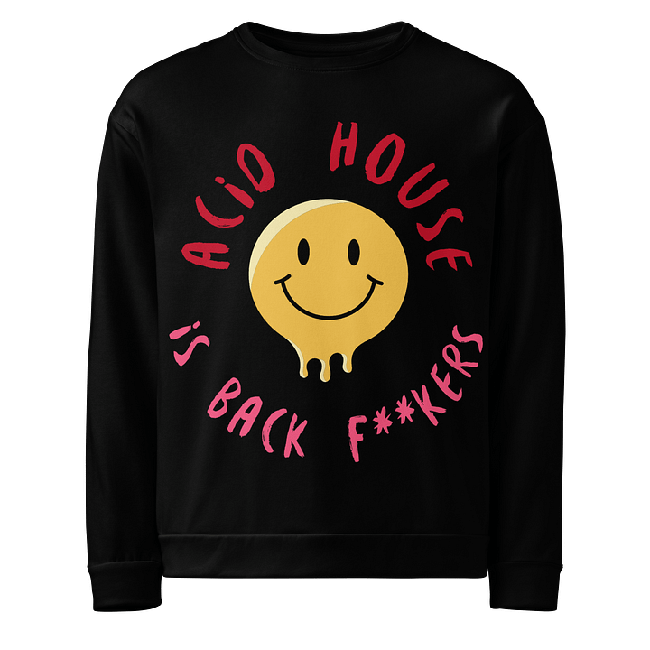 Retro Rave Revival All-Over Print Sweatshirt product image (1)