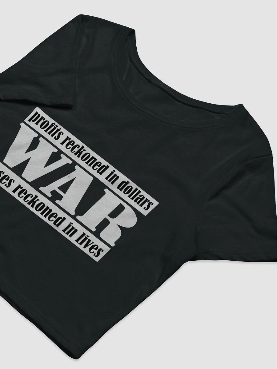 The Cost Of War - Bella+Canvas Women's Crop Tee product image (3)