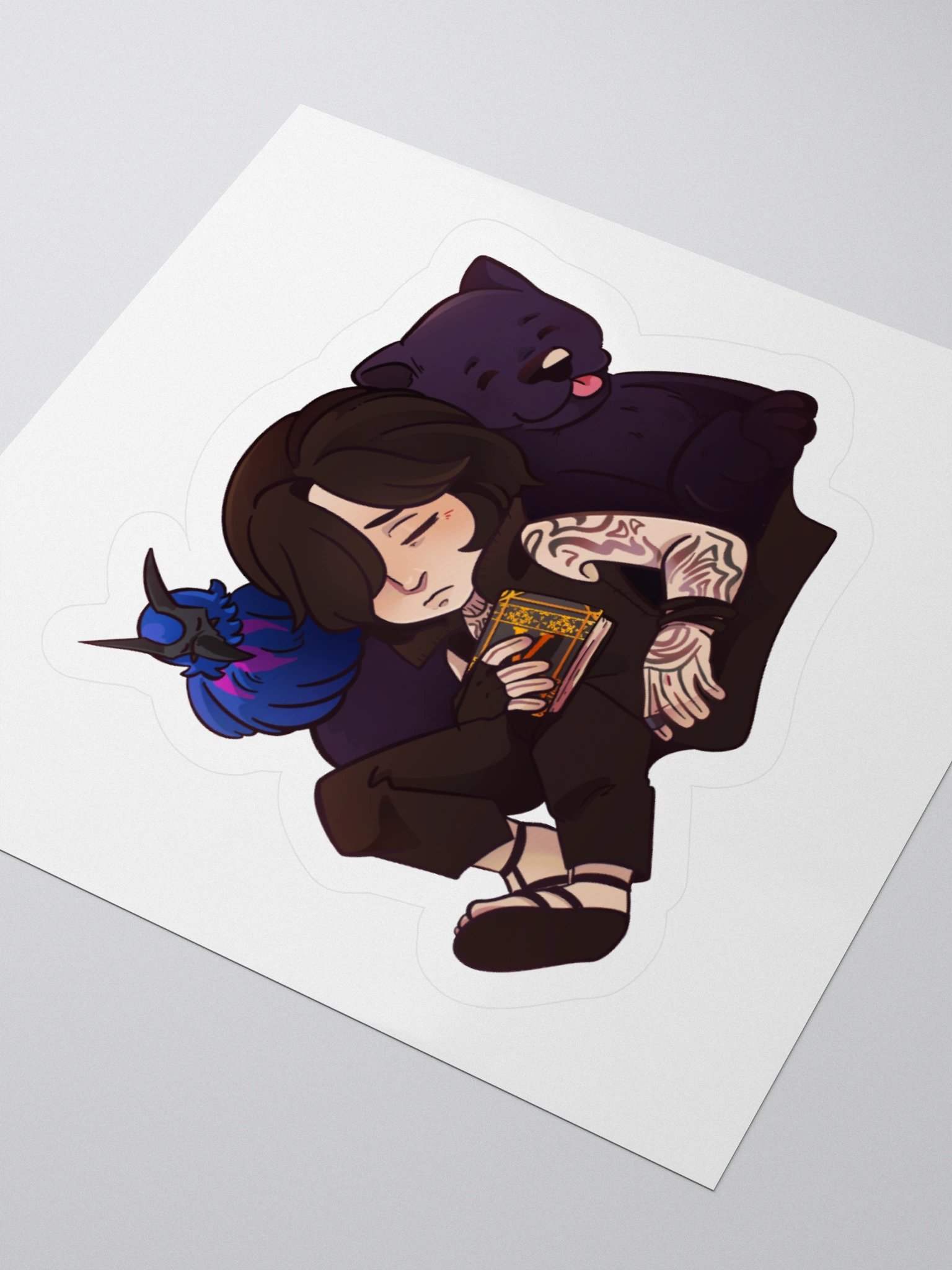 Sleepy Time V Sticker product image (8)